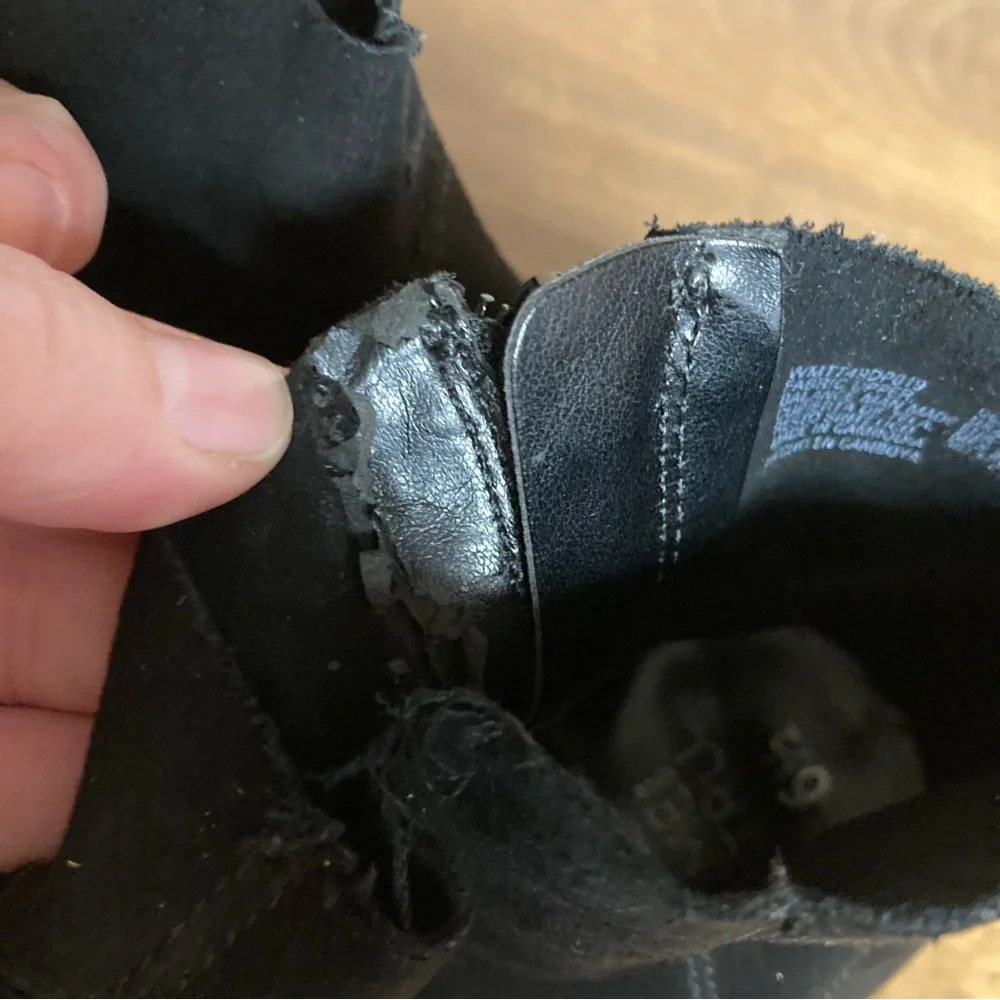 5/$15 Time and True Black Western Style Ankle Boots 6.5